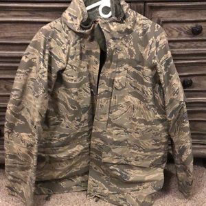 Gore-Tex camouflage coat & fleece